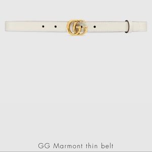 Gucci Marmont thin belt